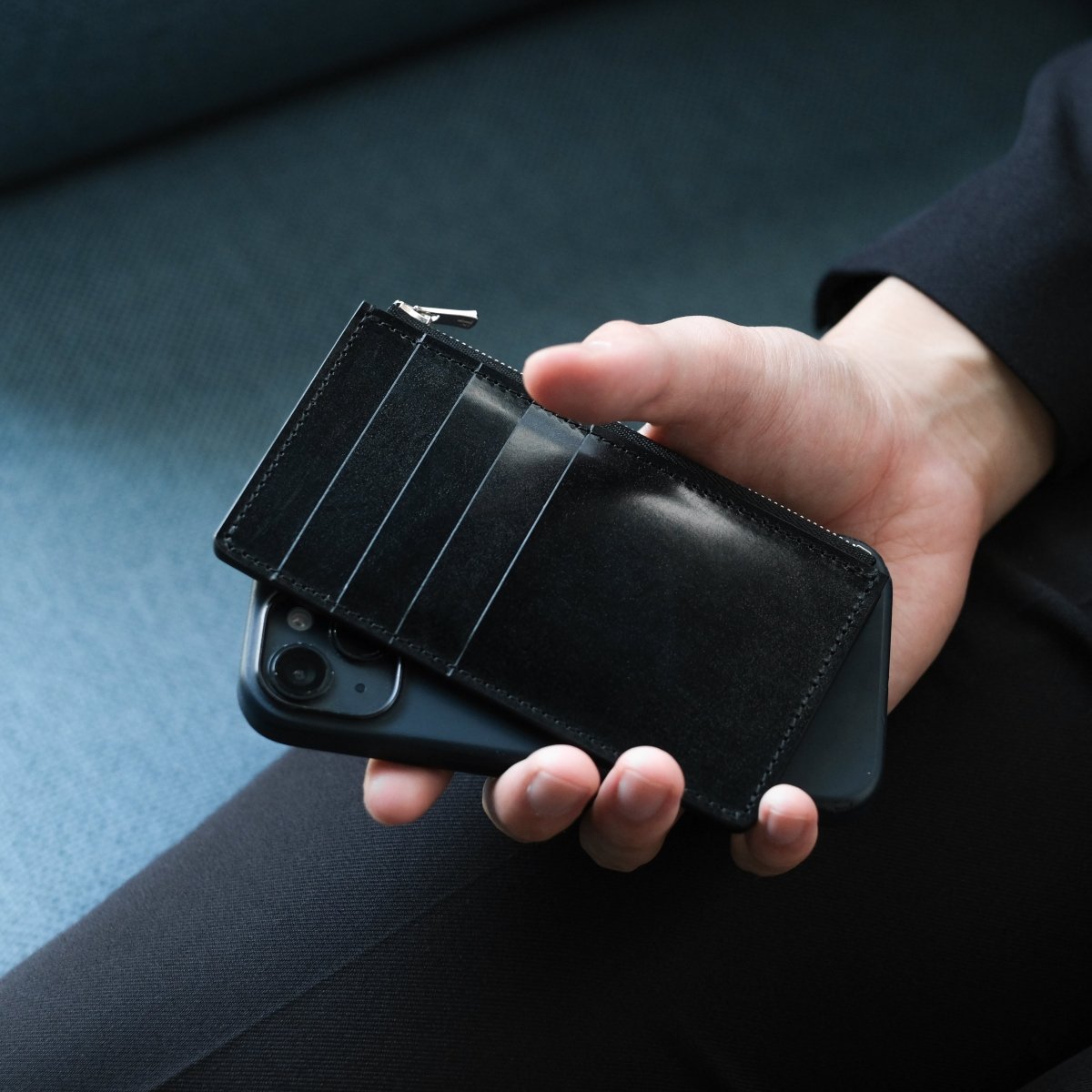 Bridle Leather Fagment Case - aucentic