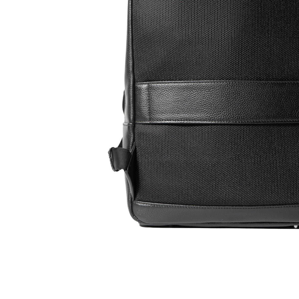 Full Grain Leather Backpack (Navy) - aucentic