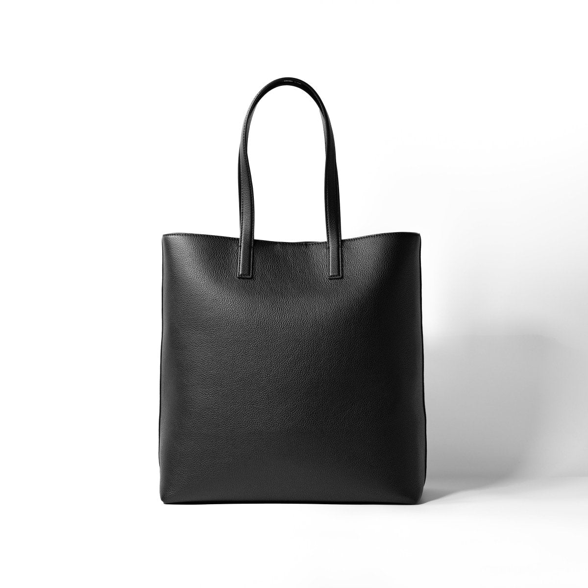 Italian Leather Casual Tote - aucentic
