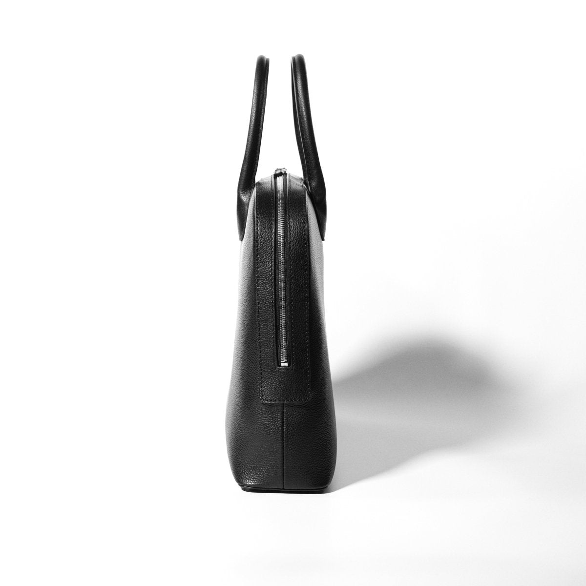 Italian Leather Smart Casual Brief - aucentic