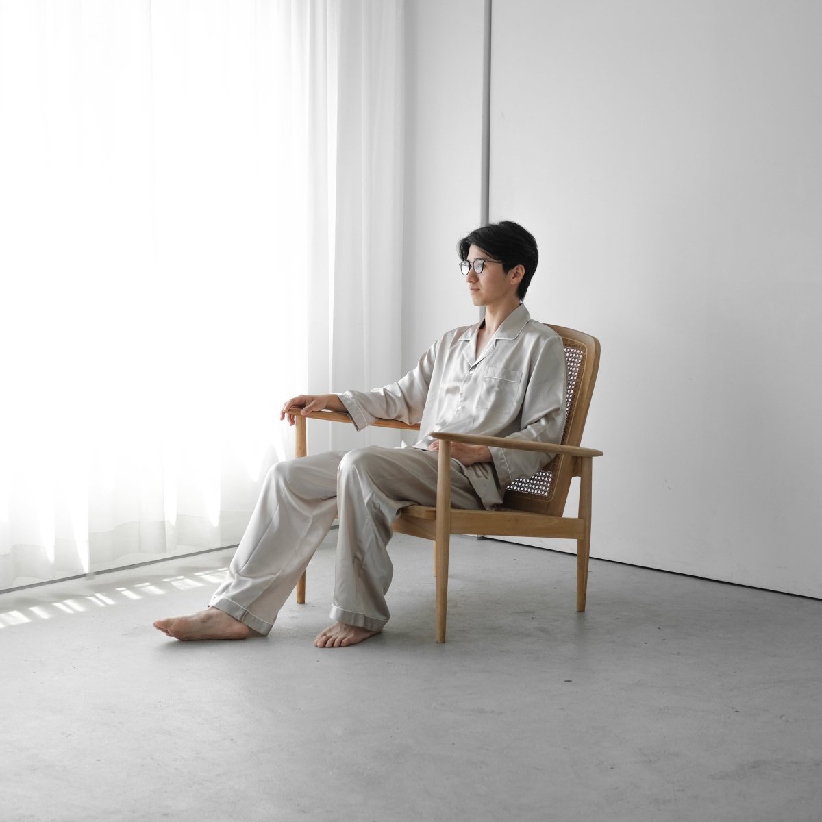 Mulberry Silk Sleepwear - aucentic