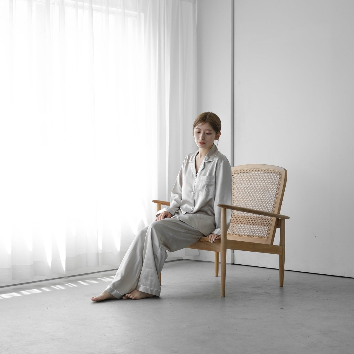 Mulberry Silk Sleepwear - aucentic