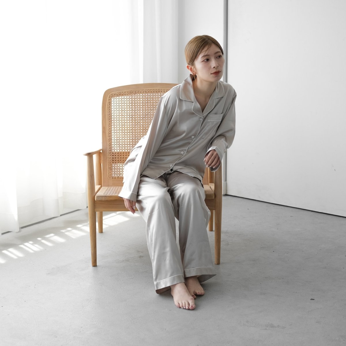 Mulberry Silk Sleepwear - aucentic