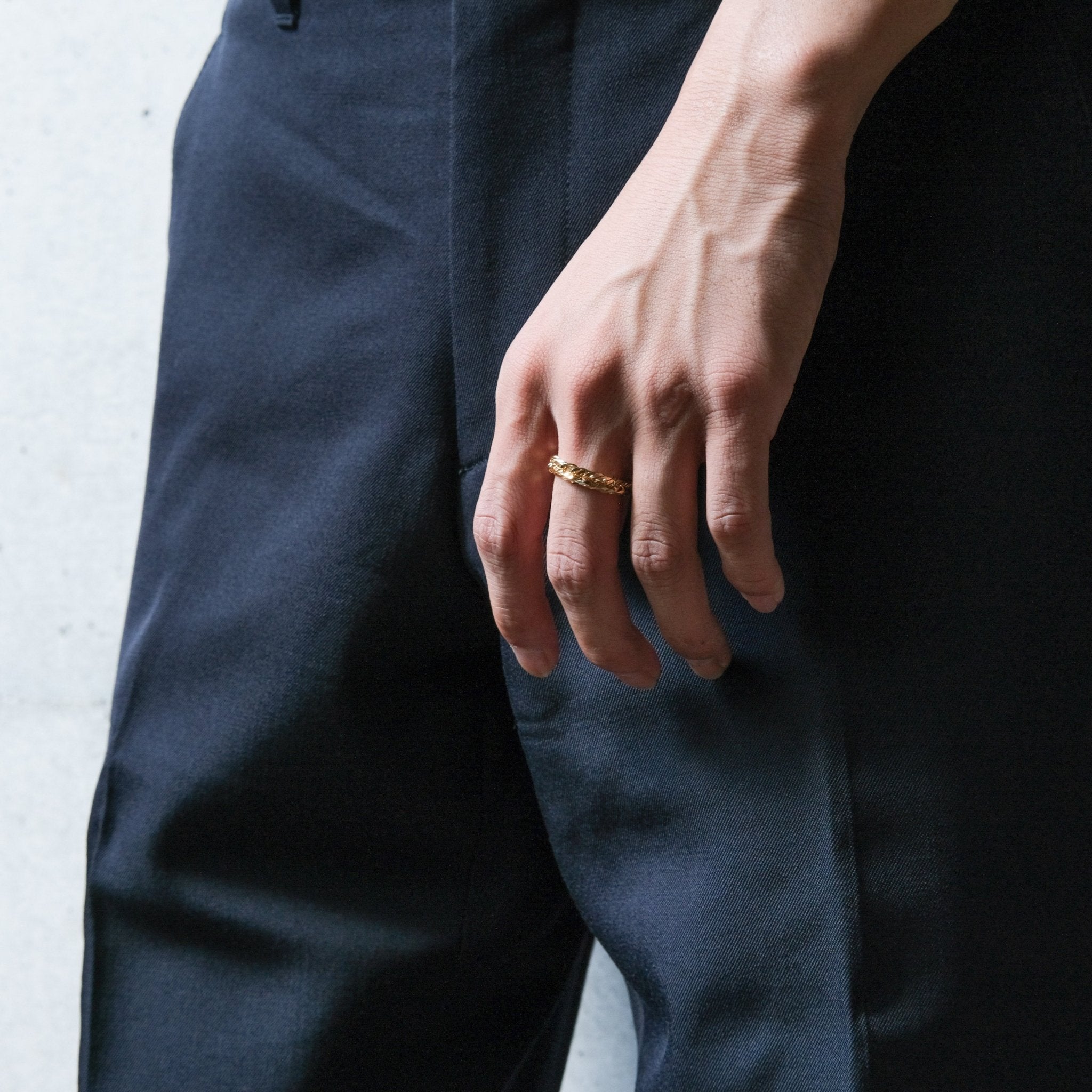 18k Solid Gold Kihei Ring - aucentic