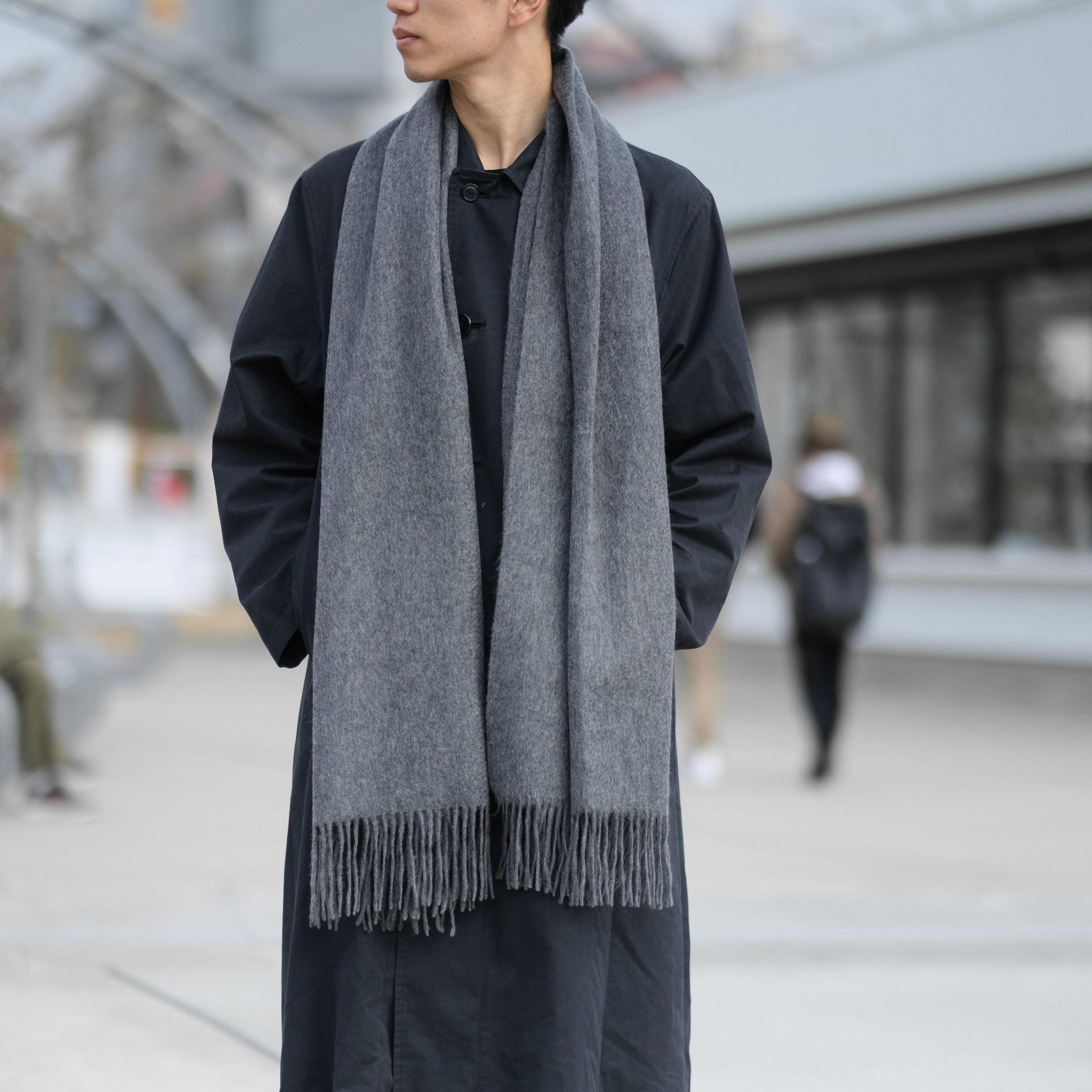 Oversized Inner Mongolian Cashmere Muffler