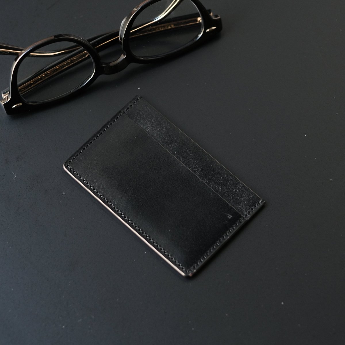 Bridle Leather Card Case - aucentic
