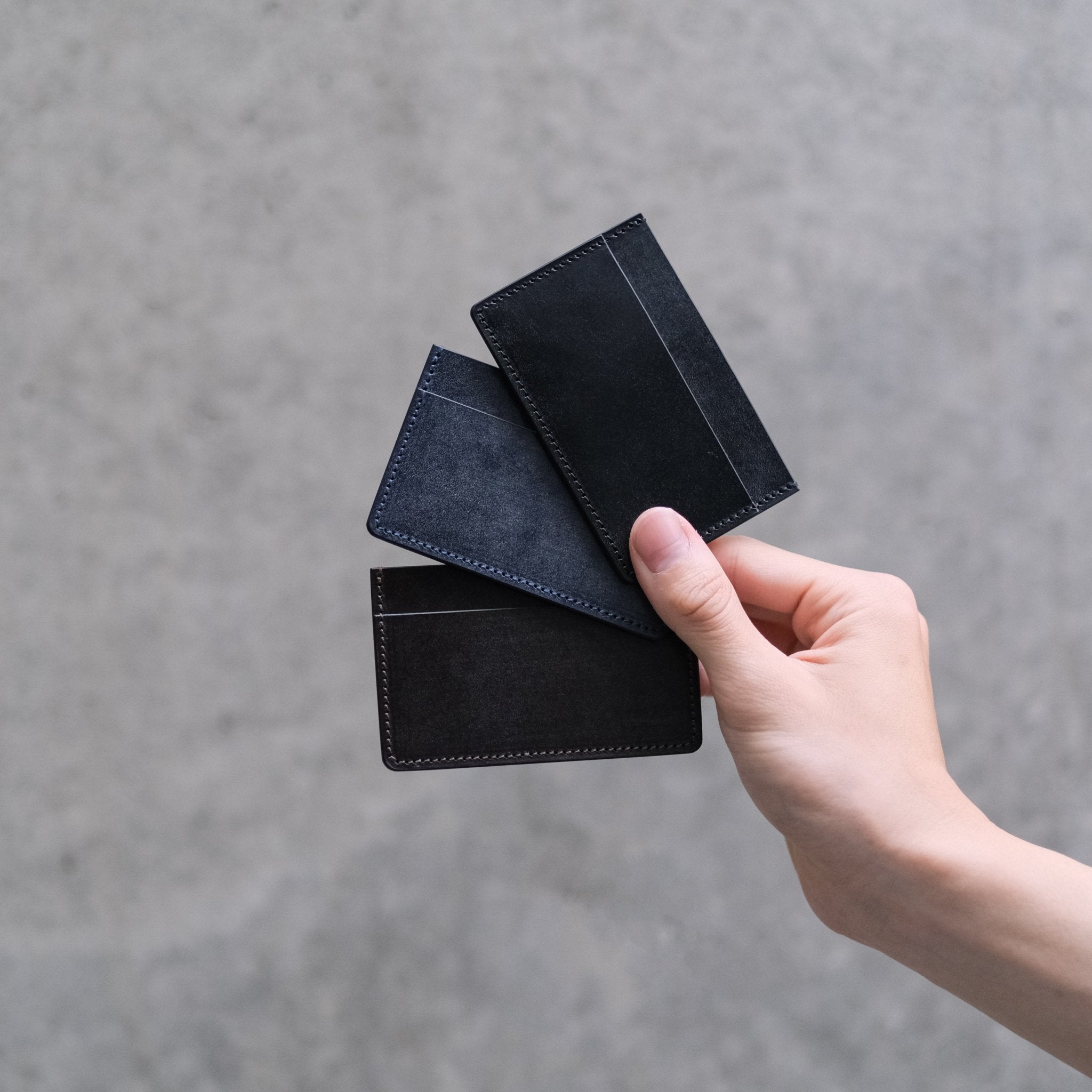 Bridle Leather Card Case - aucentic