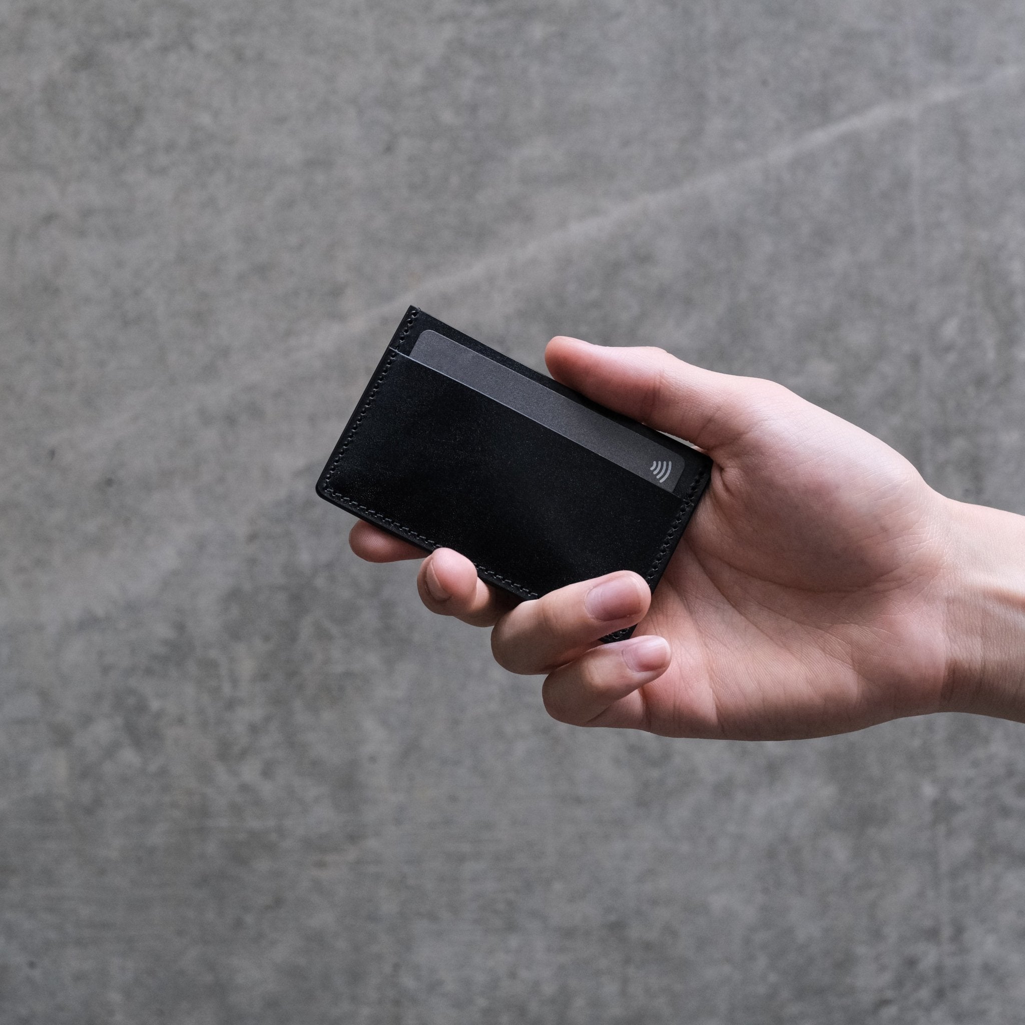 Bridle Leather Card Case - aucentic