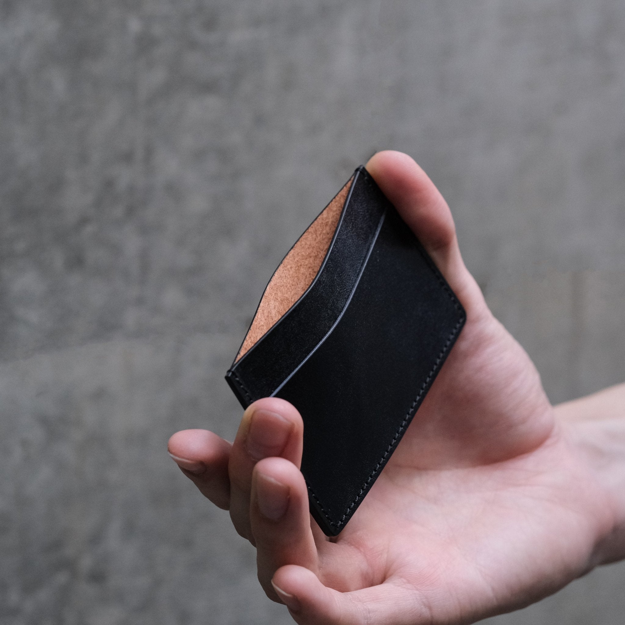 Bridle Leather Card Case - aucentic