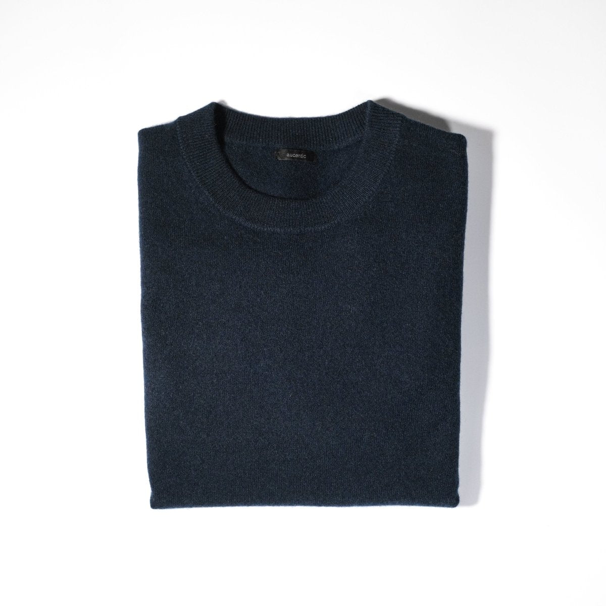 Mongolian Cashmere Crewneck Sweater - aucentic