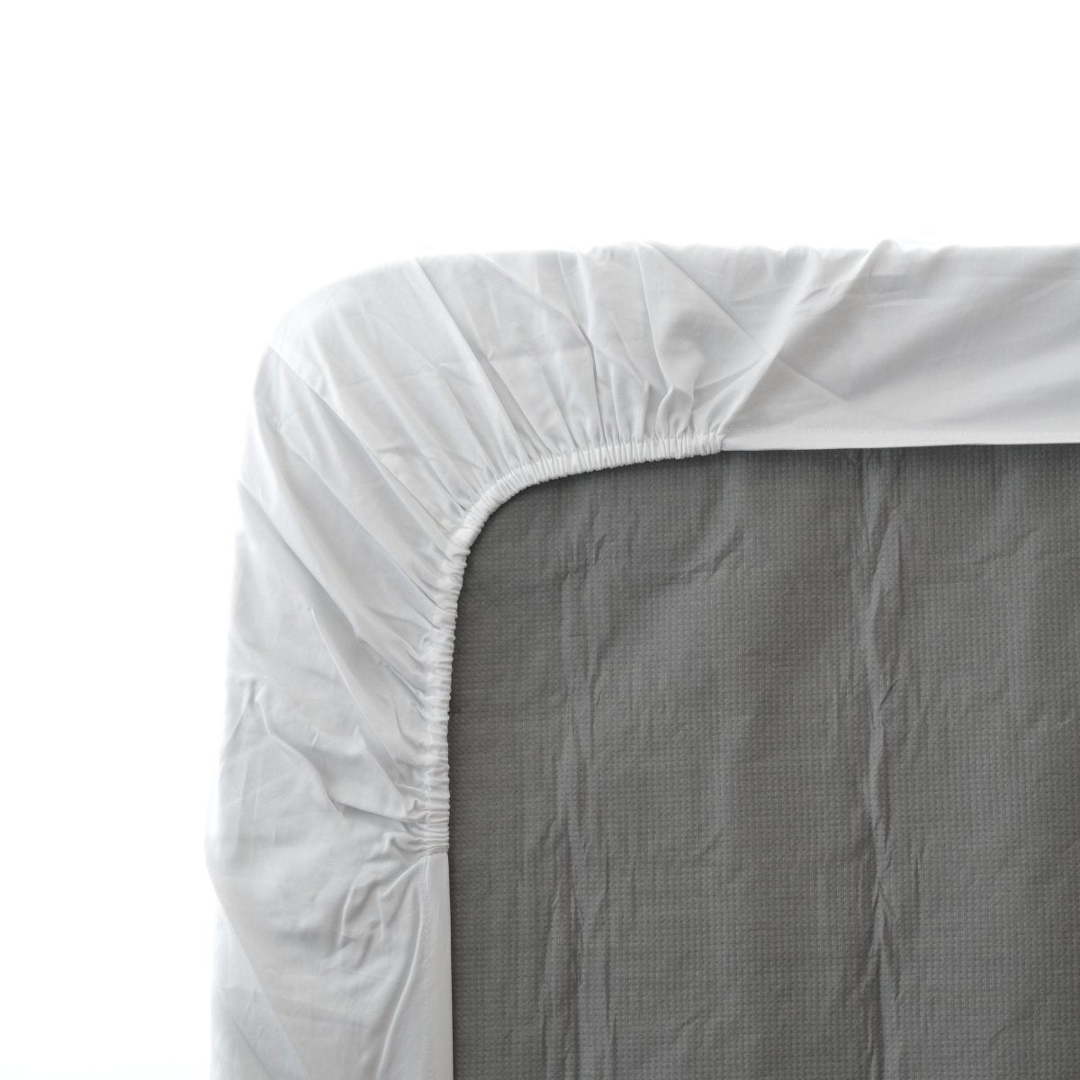 600TC Cotton Sateen Fitted Box Sheets - aucentic