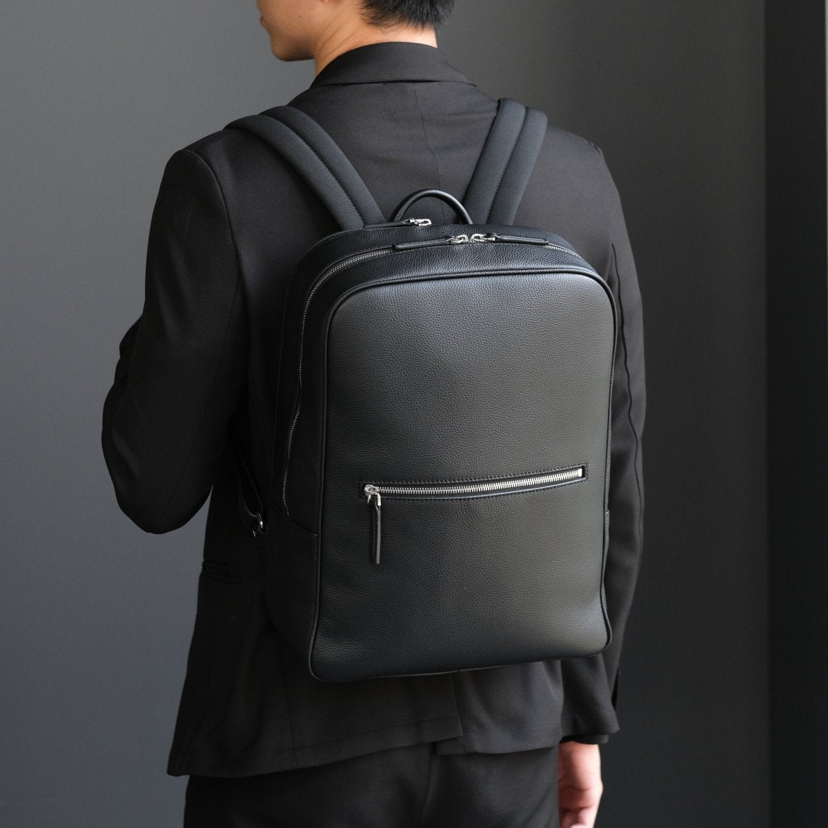 <受注生産：7月18日より順次発送予定>Full Grain Leather Backpack - aucentic