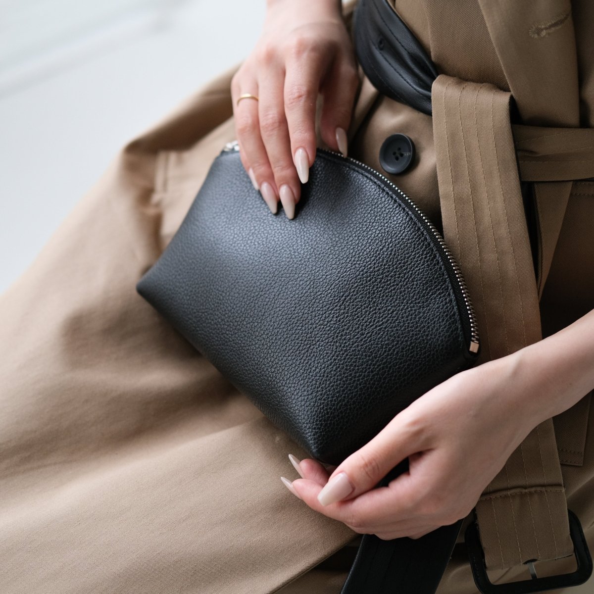 Italian Leather Pouch - aucentic