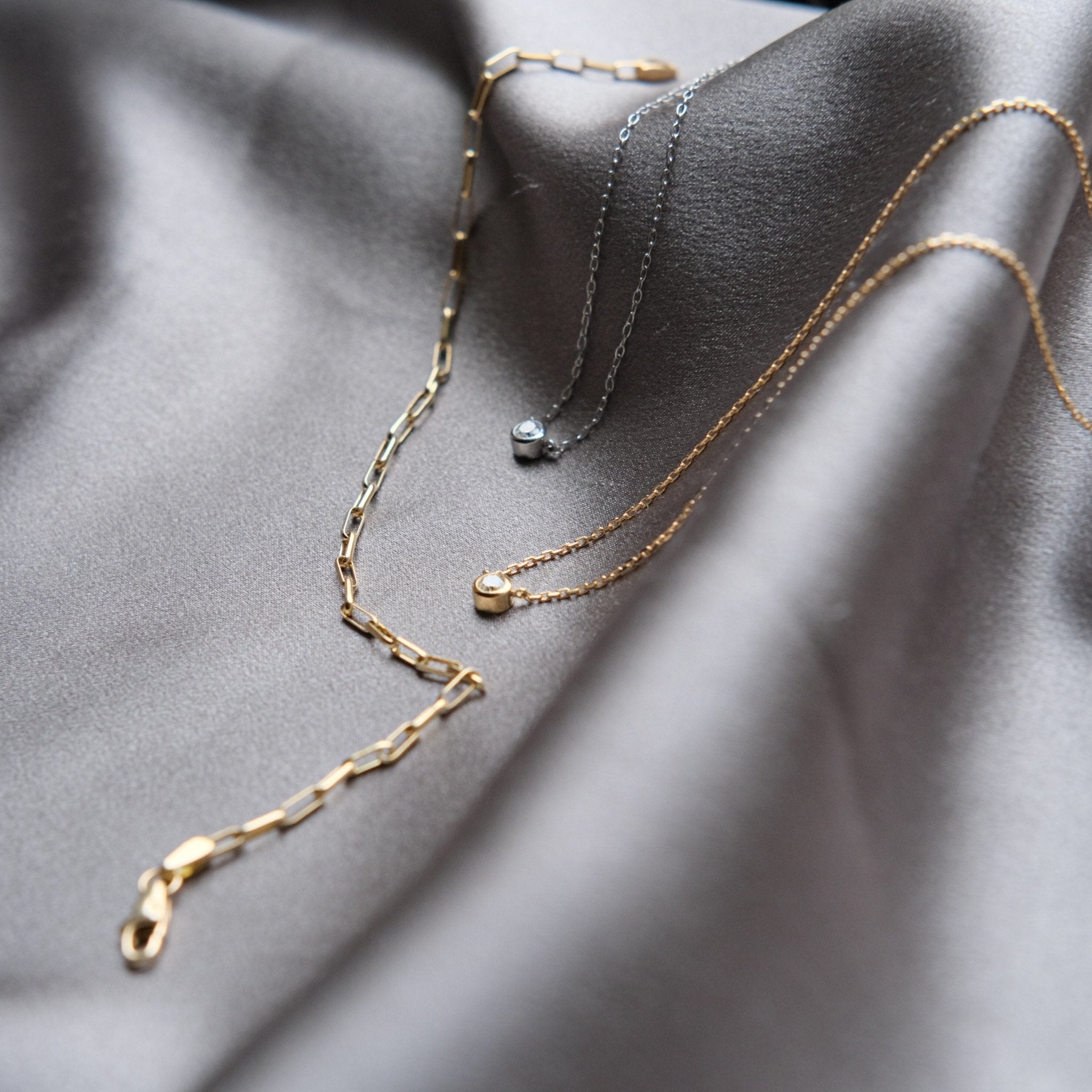 0.1ct 1Point Diamond Necklace - aucentic