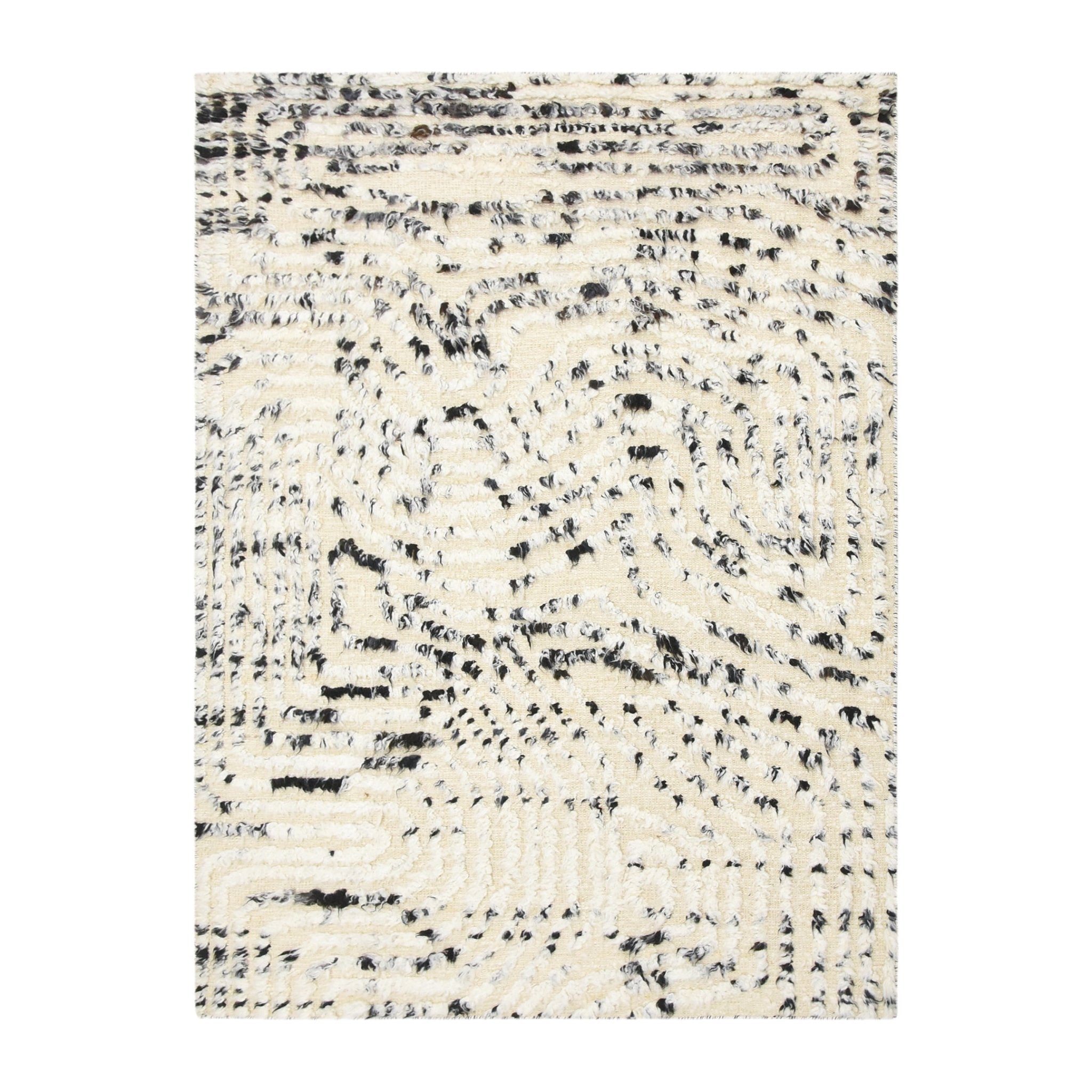 Hand Knotted Wool Rug 004 - aucentic